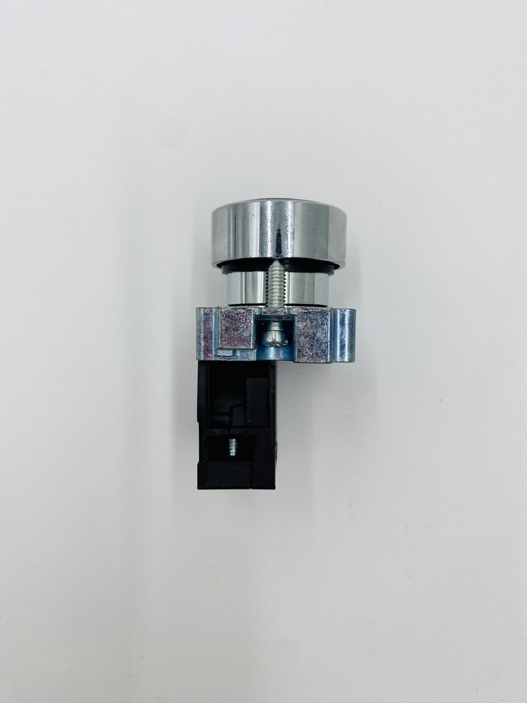 PULSADOR METALICO NEGRO XB2-BA21 TELETRIC (Olin)