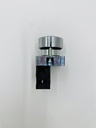 PULSADOR METALICO NEGRO XB2-BA21 TELETRIC (Olin)