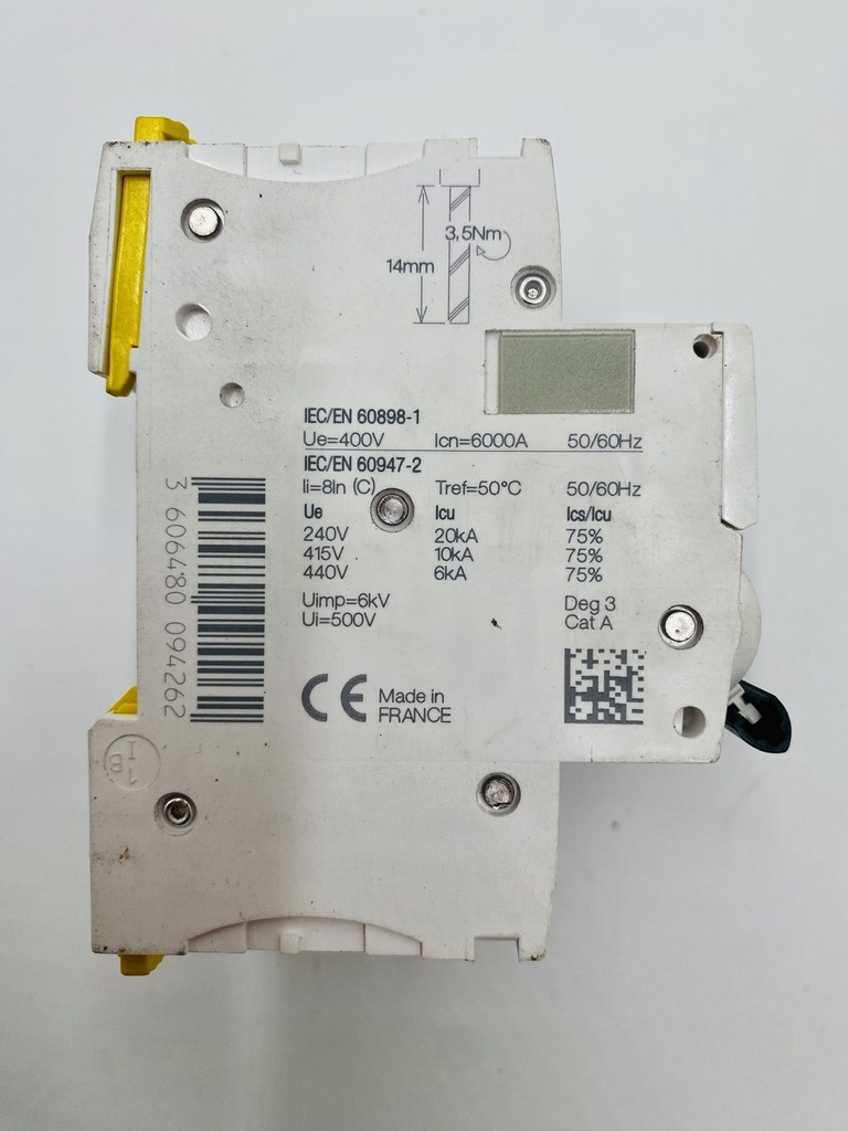 INTERRUPTOR AUT 3X40A C 10KA A9F77340