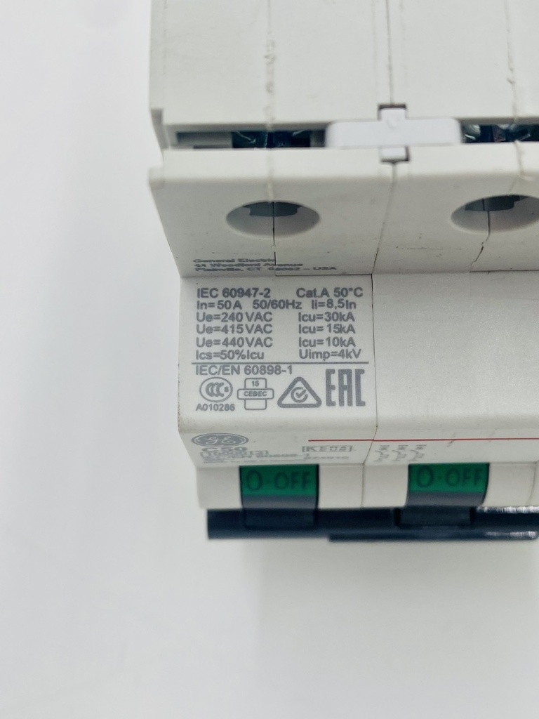 INTERRUPTOR AUTOMATICO 3P 50 AMP ´C´ (15KA) (Calimport)