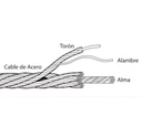 CABLE TRACCION 11MM ALMA FIBRA