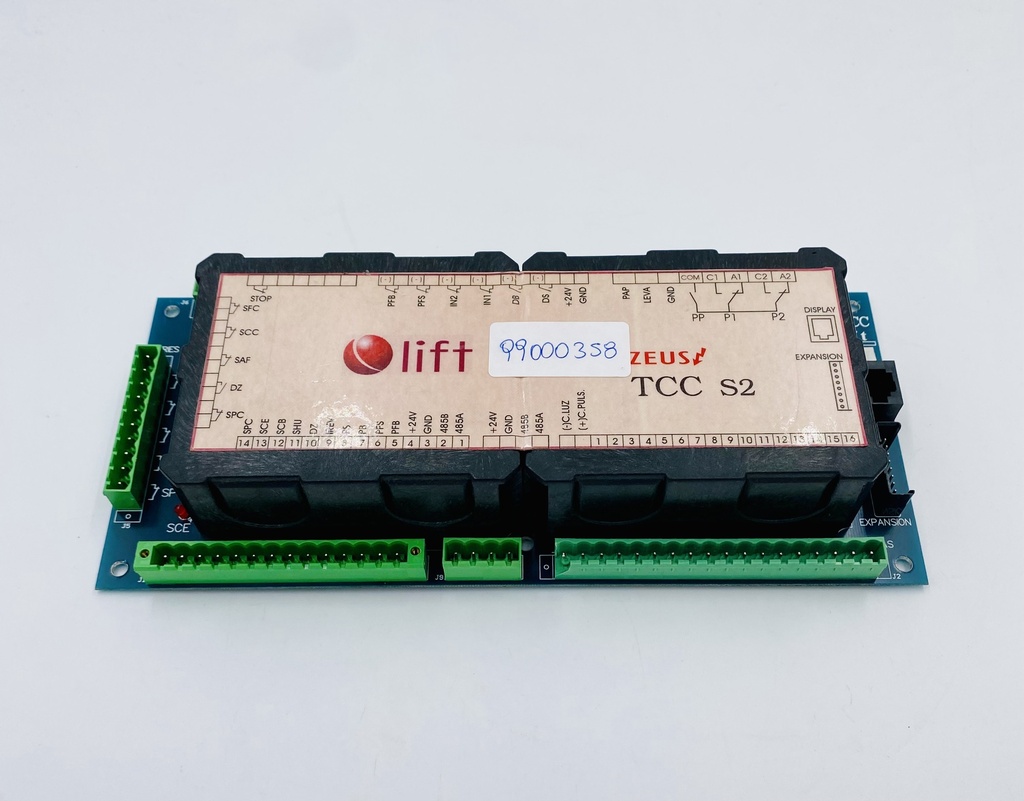 PLACA DE TECHO MANIOBRA ZEUS TCC-L