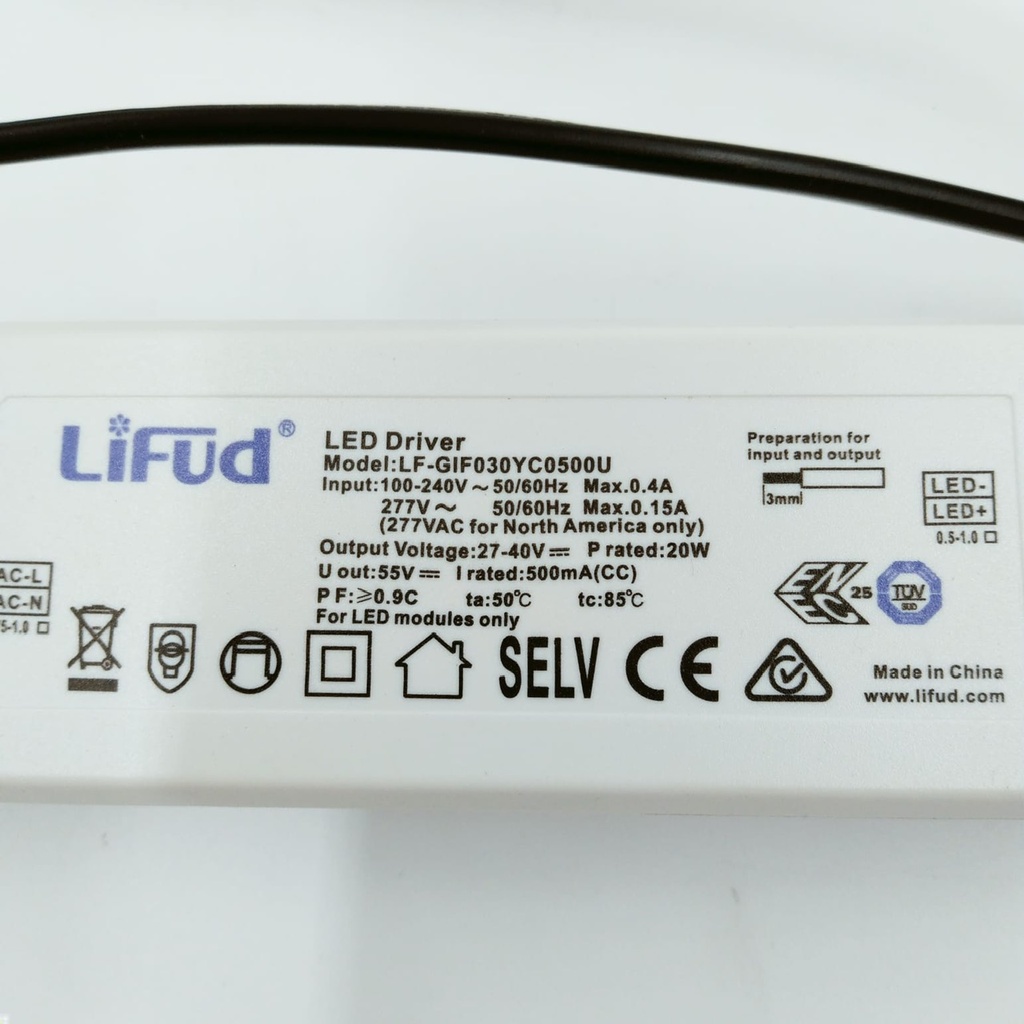 DRIVER PARA PANEL LED 5111061 500MA