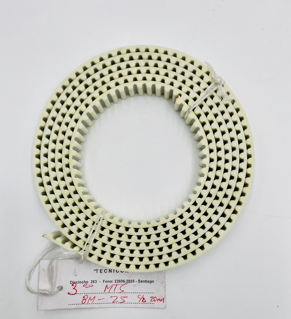 CORREA DENTADA PLANA A 19MM