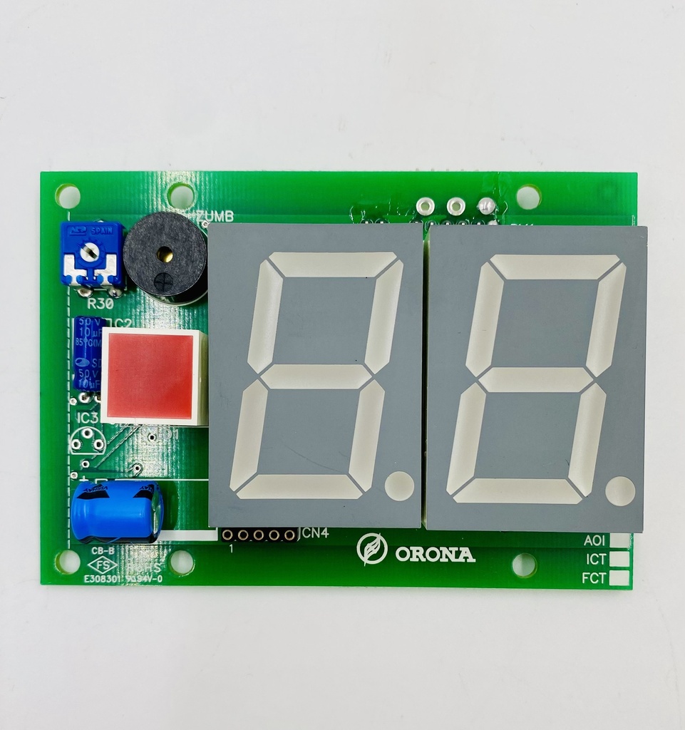 P.C. INDICADOR CABINA 7 SEGMENTOS ARCA II OR02