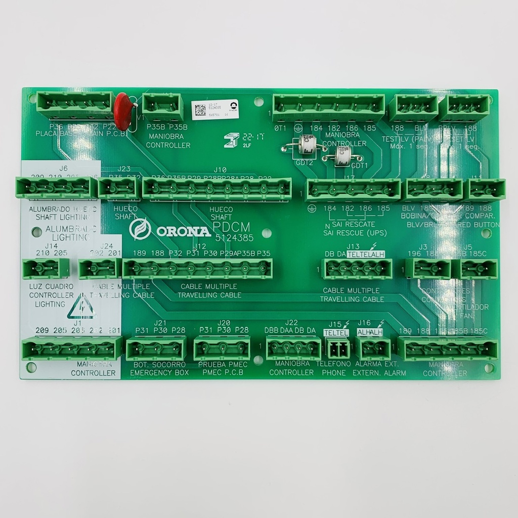P.C. PLACA DISTRIBUCION CUADRO MANIOBRA  V2