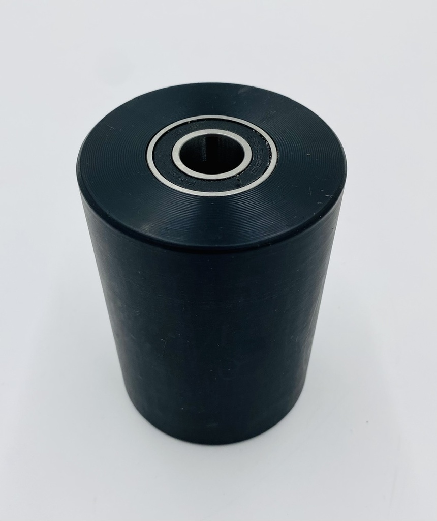 RODILLO PARA GUIA CADENA DE COMPENSACION DE 90X65MM CON 2 RODAMIENTOS 6002 2RS