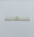 GUIADOR INFERIOR PUERTA CABINA OTIS / LCB II (FAB. DE GUIA CENTRAL EN TECHNYL 25X6X120MM )(JUZSANBE)