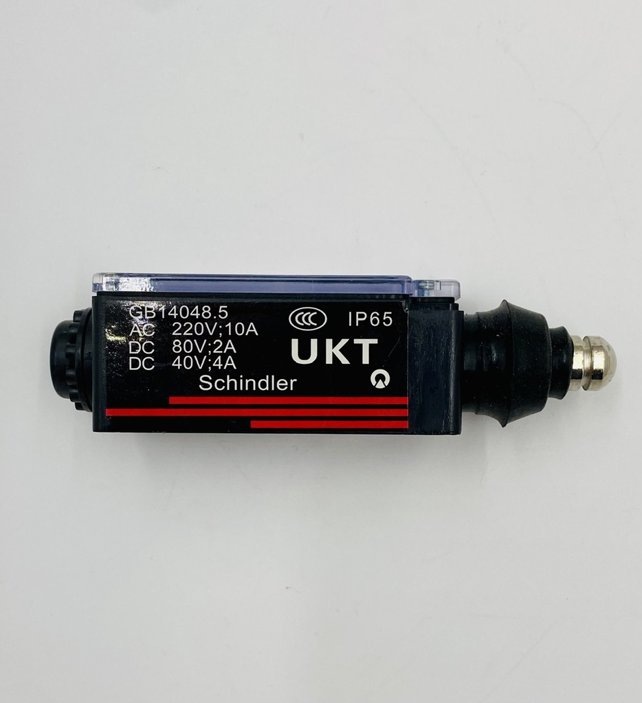 INTERRUPTOR DE SEGURIDAD SCHINDLER, CON REPOSICION AUTOMATICO (UKT)(DSI.00109) (Cod:1234)(AA)