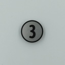 PRESET DE BOTON KONE NEGRO 961 CORTO N°3