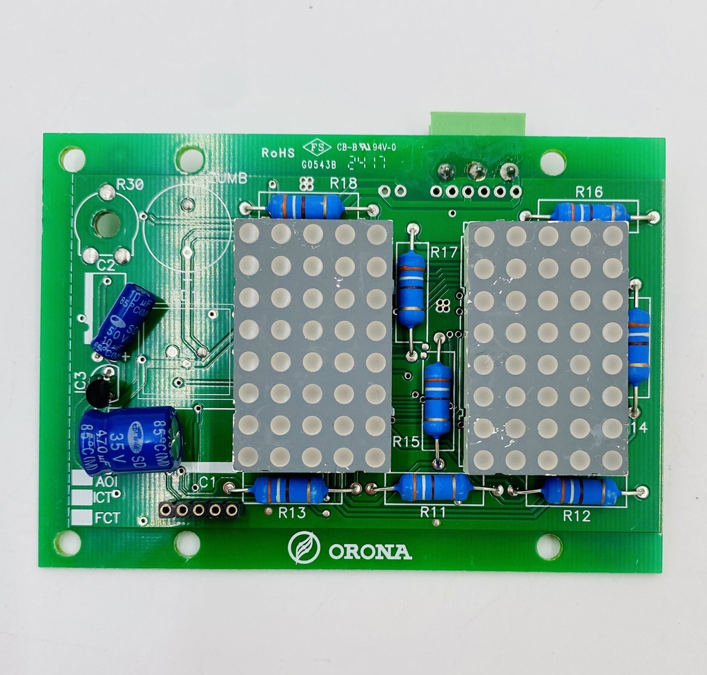 PCB IND POS MATRIZ PUNTOS DE PISO ARCAII 4TH GEN ( LED VERDE )