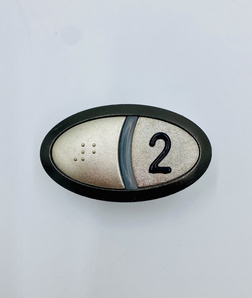 CONJ.PULSADOR BRAILE &quot;2&quot; OR02