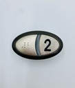 CONJ.PULSADOR BRAILE &quot;2&quot; OR02