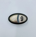 CONJ.PULSADOR BRAILE &quot;9&quot; OR02