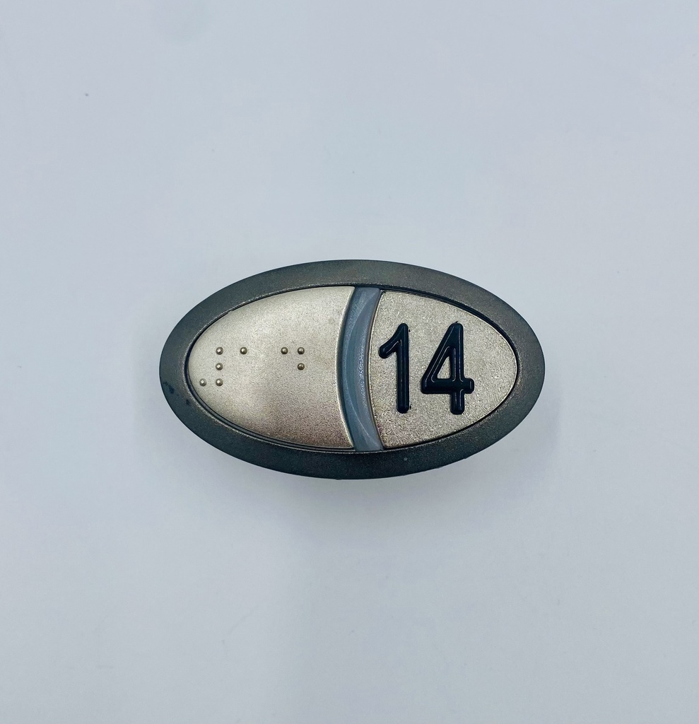 CONJ.PULSADOR BRAILE &quot;14&quot; OR02