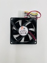VENTILADOR 80X80X25MM 12V 0.18A