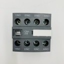 CONTACTO AUXILIAR FRONTAL 2NA+2NC PARA AF09..AF96 CA4-22E Serie 1SBN010140R1022 (bloque para 910043)