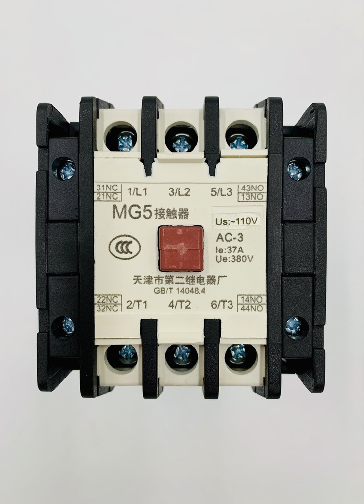 CONTACTOR MG5 AC-3 37A-660V (CANNY, KMY-KAD-KMB)