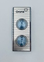 CONJUNTO BOTONERA PISO INOXIDABLE CON HALO 2 PULSADOR PARED 4TH GEN (GRIS)