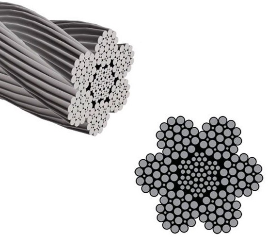 CABLE TRACCION 11MM ALMA ACERO