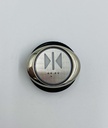 PULSADOR AK-26 LED ROJO 24V. BRAILLE // CERRAR PUERTA (AK26R.CP)