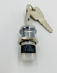 [700301] LLAVIN REDONDO 4PIN ON/OF 19MM (Compatible con Cod.: 420AA)