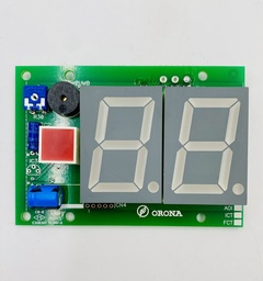 [5124301] P.C. INDICADOR CABINA 7 SEGMENTOS ARCA II OR02