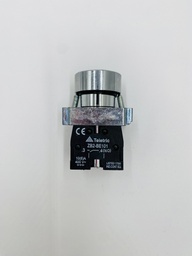 [500150010] PULSADOR METALICO NEGRO XB2-BA21 TELETRIC (Olin)