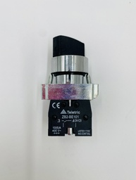 [500154001] SELECTOR 2 POS. METALICO 0-1 XB2-BD21 TELETRIC (Olin)