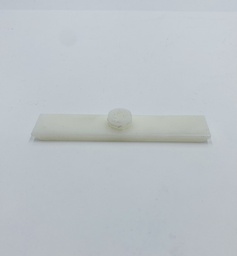 [036-2017] GUIADOR INFERIOR PUERTA CABINA OTIS / LCB II (FAB. DE GUIA CENTRAL EN TECHNYL 25X6X120MM )(JUZSANBE)