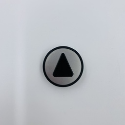 [2470AA] CARATULA PULSADOR JONO MONOSPACE GRIS REDUCIDA FLECHA BAJADA (KM801054G092)(AA)