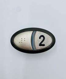 [8302250-02] CONJ.PULSADOR BRAILE &quot;2&quot; OR02