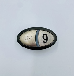 [8302250-09] CONJ.PULSADOR BRAILE &quot;9&quot; OR02