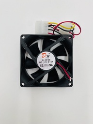 [FAN8025] VENTILADOR 80X80X25MM 12V 0.18A