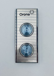 [9301661-9] CONJUNTO BOTONERA PISO INOXIDABLE CON HALO 2 PULSADOR PARED 4TH GEN (GRIS)