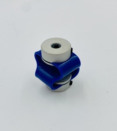 [2225AA] ACOPLE ESLASTICO YUMO PARA ENCODER EJE 6MM. 6*6 D27